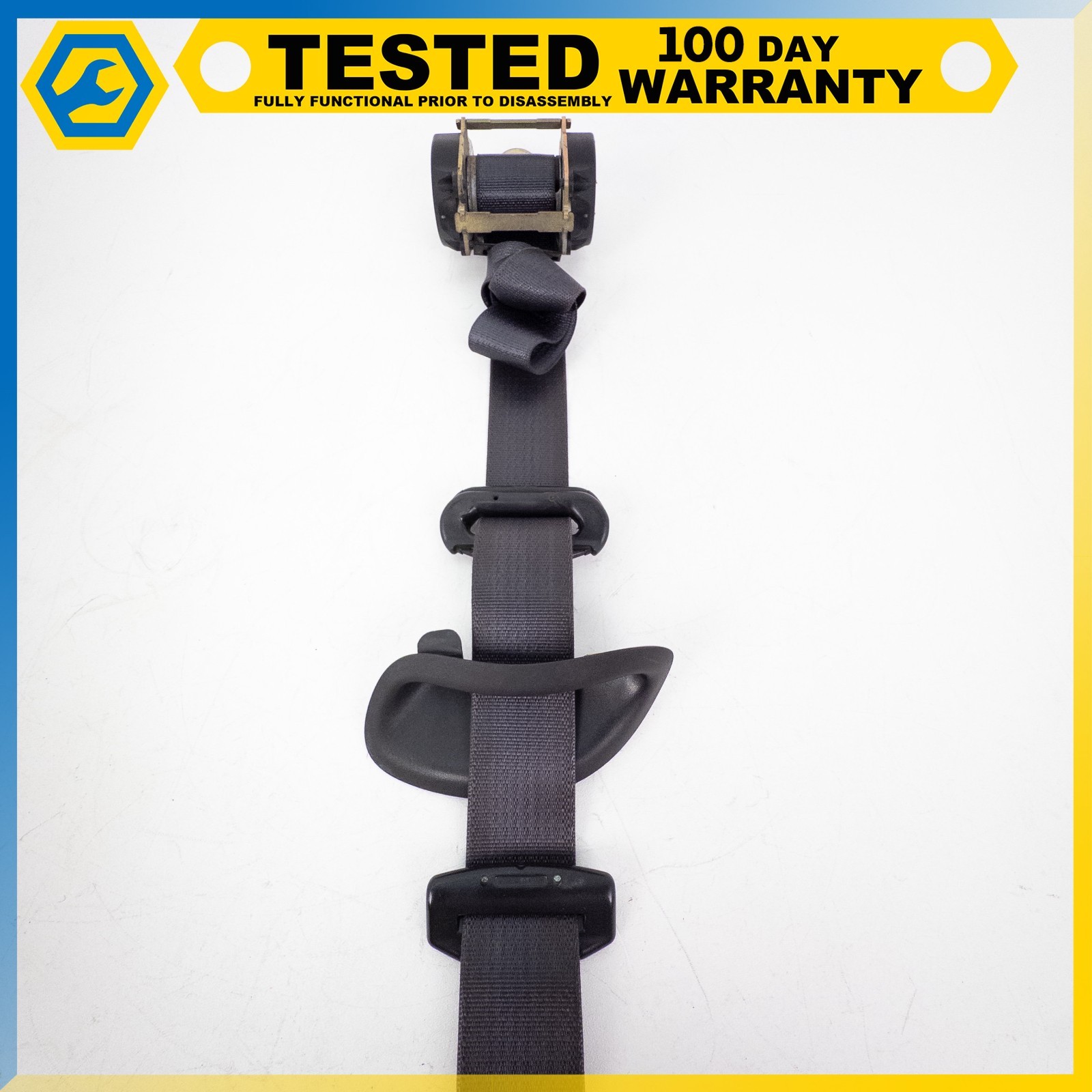 05-13 CHEVROLET CORVETTE C6 FRONT LEFT DRIVER SIDE SEAT BELT RETRACTOR OEM
