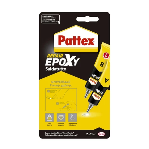 Pattex 2K liquid Saldatutto 5 minuti forte colla epossidica bicomponente a