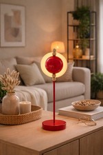Ikea Lukas Bazle Strala Tischlampe Rot Batteriebetriebend
