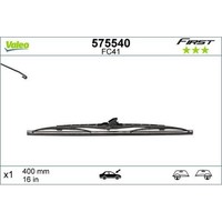Wischblatt Valeo 575540 First FüR Mitte Beifahrerseitig Fahrerseitig Hinten