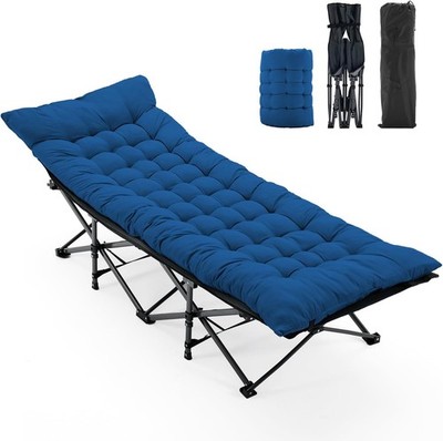 Folding Camping Cot, Rollaway Bed, Portable Camping Bed for Indoor & Outdoor