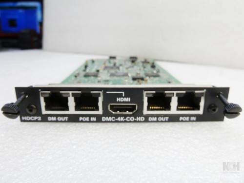 Crestron DMC-4K-CO-HD 2-Ch HDBaseT Digital Media 8G+ Output Card for DM Switches