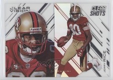 2015 Panini Clear Vision Clear Shots Jerry Rice #CS-9 HOF 3n1
