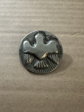 Unknown Pewter Type Bird Badge