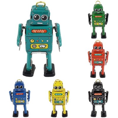 Blechspielzeug Mini Roboter Miniatur Figur Blechroboter