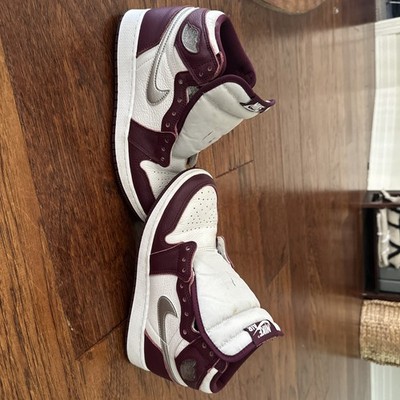 Jordan 1 Men's Bordeaux High Top Size 6Y