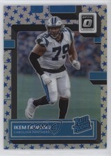 2022 Panini Donruss Optic Rated Rookie Stars Prizm Ikem Ekwonu #253 14dq