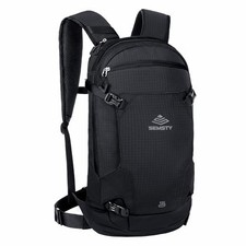 12L Ski & Snowboard Backpack, Backcountry Backpack for Men Women Black