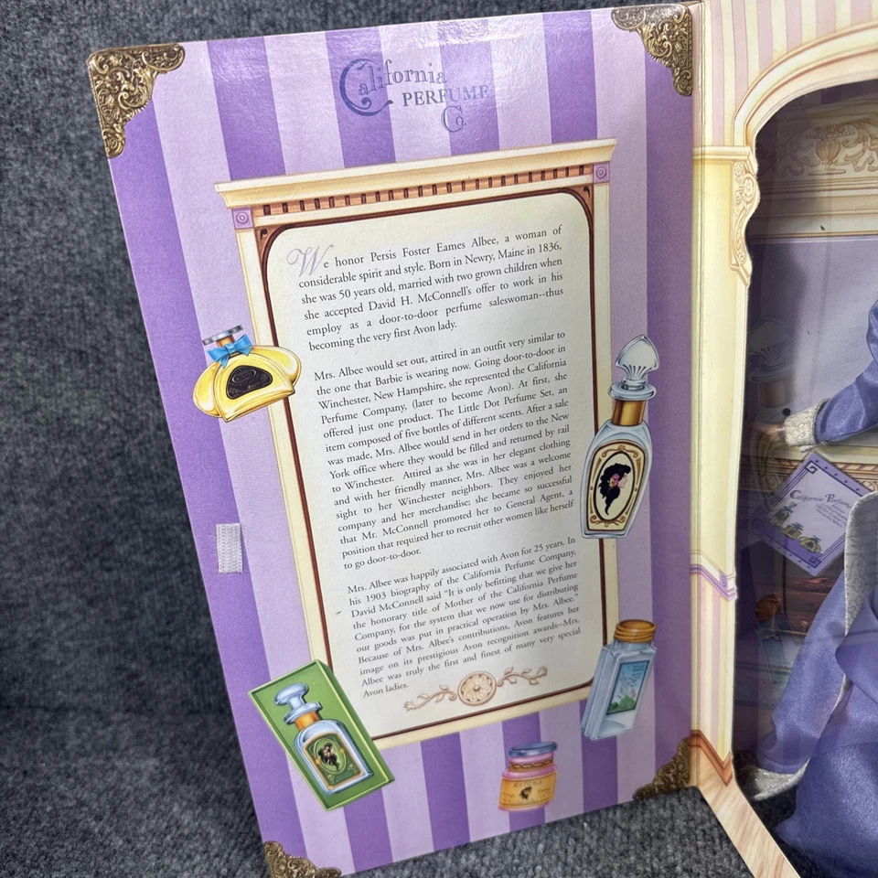 Barbie Mrs PFE 1997 Albee Avon edición especial victoriana Mattel 17690 en caja original Foto 3 de 4