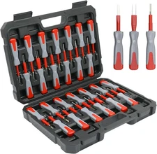 26 Pcs Terminal Removal Tool Kit Vehicle Wire Harness Pin Connector Release Tool