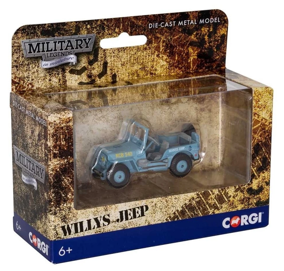 Corgi CS90633 Willys MB Jeep - US Navy SeeBees - BNIB - Image 3 of 3