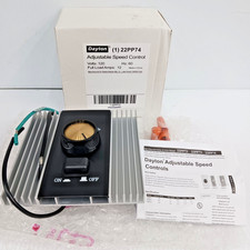 New Dayton 22PP74 Adjustable Speed Control 120 Vac