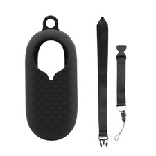 2 PCS Thumb Camera Silicone Case Lanyard Insta360 GO2