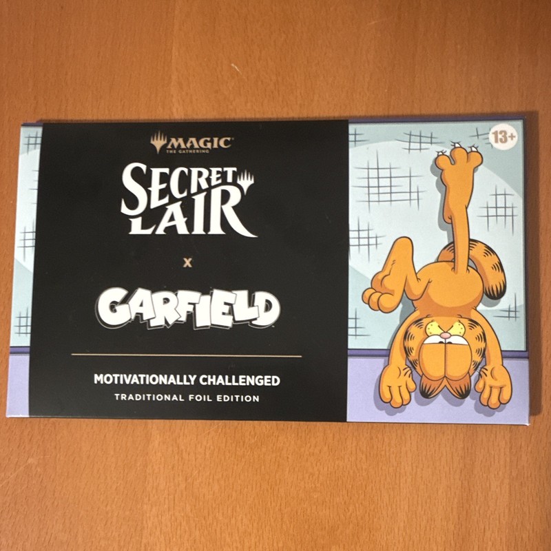 Magic: The Gathering Secret Lair x Garfield Traditional Foil Box 5 Cards 2026