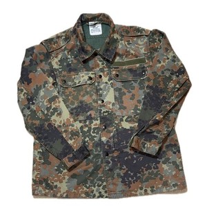 🧥💿 GREVE & CO. Bundeswehr Flecktarn Field Jacket 1998 Military Surplus Camo