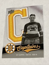 2023-24 Upper Deck Boston Bruins Centennial #164 Dit Clapper Captains