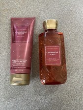 Bath & Body Works Champagne Toast Krem do ciała i płyn do mycia ciała, nowy