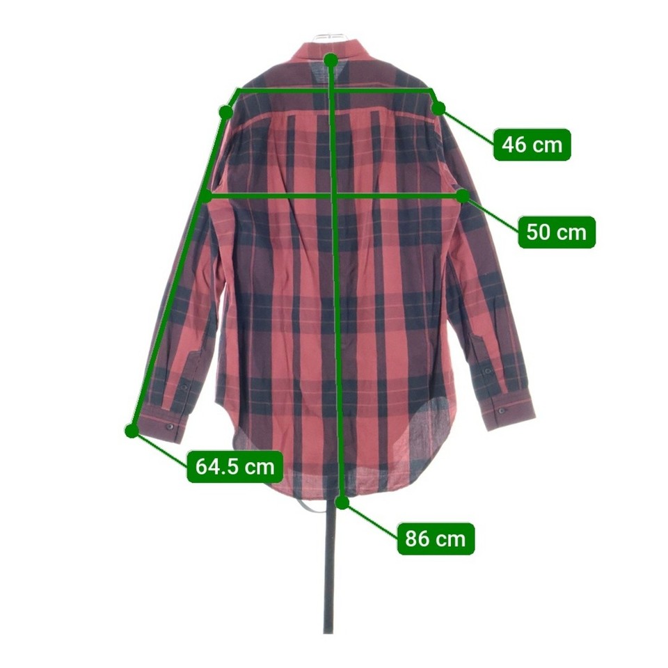 JULIUS 18SS ANDOM PATTERN HARNESS SHIRT Random Long Sleeve Check Black ...