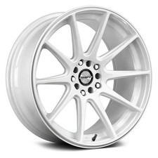 Shift Gear Wheels 18x9 30 5x100 73.1 White Rims Set Of 4