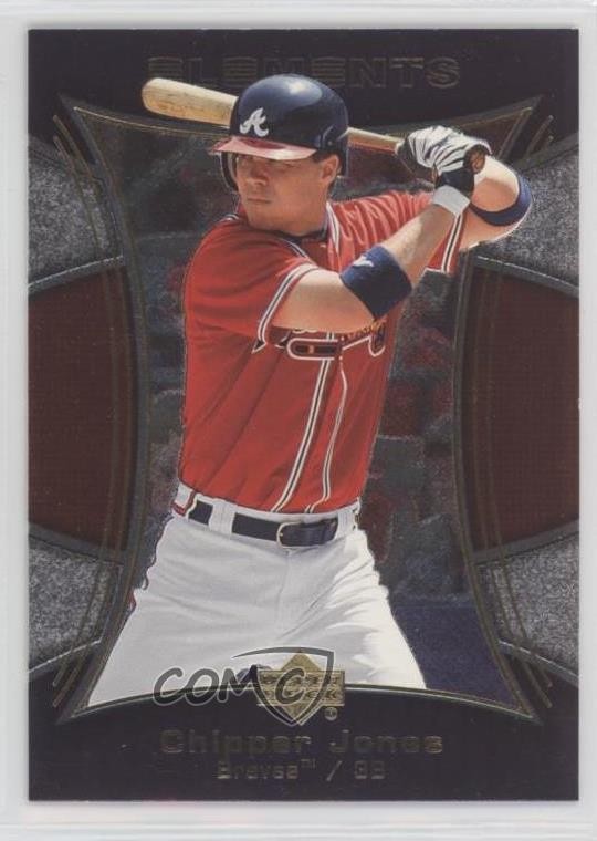 2007 Upper Deck Elements Chipper Jones #45 HOF ex0