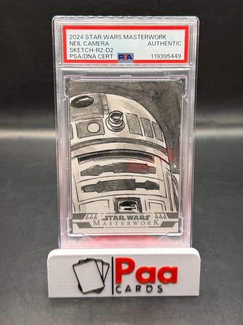Star Wars Masterwork - Sketch 1 of 1 - R2-D2 /1 - PSA A. - Auto - Neil Camera