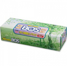 Bos Odor Proof Cat Waste Bags M Size 90 Sheets x2 Blue Japan 6091