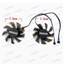 Graphics Card Fan CF-12815S For INNO3D RTX2070 8GB TWIN X2 Black Gold Supreme