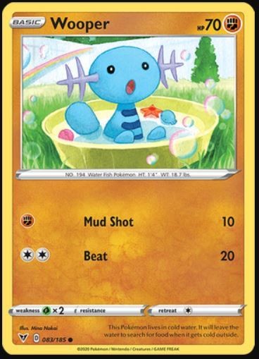 Wooper - 083/185 - Common - Heavily Played