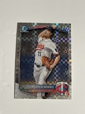 2025 Bowman - Chrome Prospects Andrew Morris #BCP-90 X-Fractor (RC)