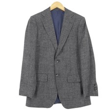 Suitsupply Lazio Slim Blazer Jacket Suit EU 46 UK/US 36 Wool Linen Silk