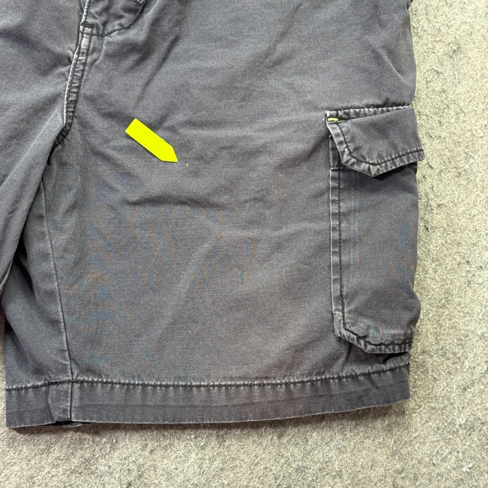 Tommy Bahama Pantalones Cortos Carga Hombre M Azul Oscuro Elástico Cordón 8" Foto 4 de 4