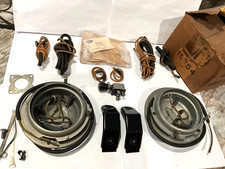 Nos 1952 1953 1954 1955 1956 Mercury Oem Fog Light Inserts Driving Lights