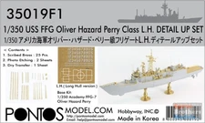 PONF35019 1:350 Pontos Model Detail Up Set - USS Oliver Hazard Perry Class FFG