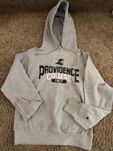 Champion Reverse Weave Sweatshirt Hoodie Gray Providence College Friars Sz S