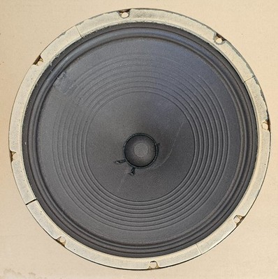 Vintage Oxford 12K5-9, 16 ohm Gold Speaker, 1966, 20W rms, Tested