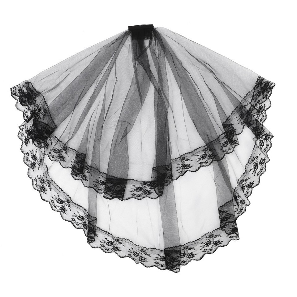 Voile De Mariage Long En Dentelle Voile De Mariée Blanc Ivoire De 4 Mètres/13 Pieds Avec Peigne, Voiles De Mariage En Applique De Dentelle, Accessoires De Coiffure De Mariée Du 338,56 € | DHgate