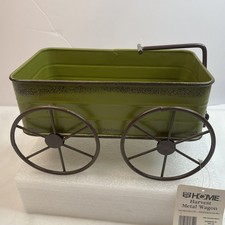 Metal WAGON Wagon Fall Harvest Planter Trinke...
