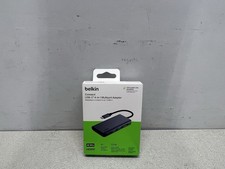 Belkin - USB-C Hub 4-in-1 Multi-Port Laptop Dock - Dark Gray -