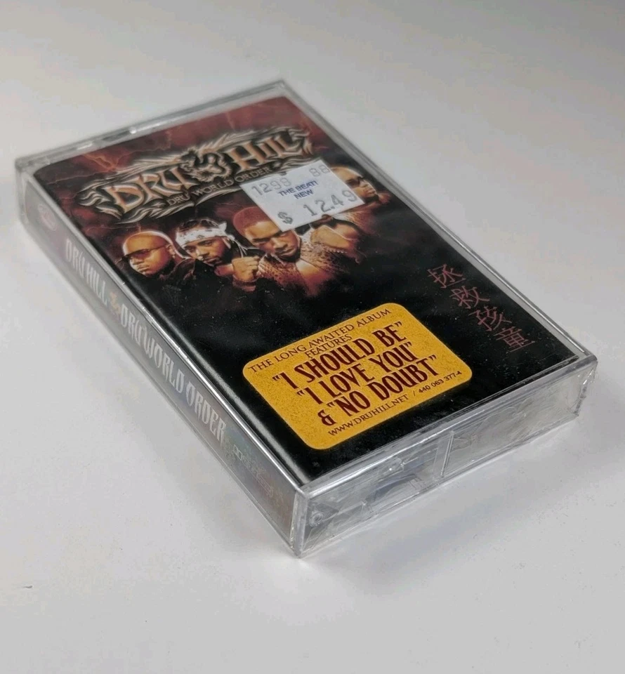 DRU HILL DRU WORLD ORDER Cassette New Sealed 2002 - Image 3 of 3