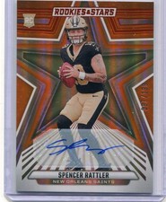 2024 Spencer Rattler Rookies & Stars Auto RC # 87/199