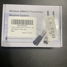 Wireless DMX512 Transmitter Receiver System