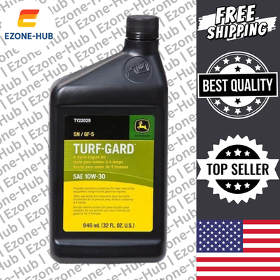 #ad 32 Oz. 10w 30 Motor Oil Deere John Engine Sae Turf Quart Fl Guard Part NEW $10.90
