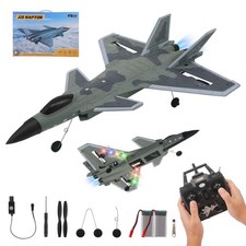 4 Kanal RC ferngesteuerte Kampf Jet 2.4GHz Modell-Flugzeug mit  LED Lichtern Stu