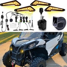 For Can-Am Maverick Sport 1000 Plug & Play UTV Turn Signal w/ Horn Street Legal