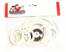 Williams Jungle Pinball Machine Replacement Repair Rubber Ring Kit White