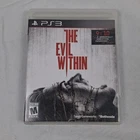 Ths Evil Within (Sony PlayStation 3, 2014) PS3 CIB Complete w/ Manual