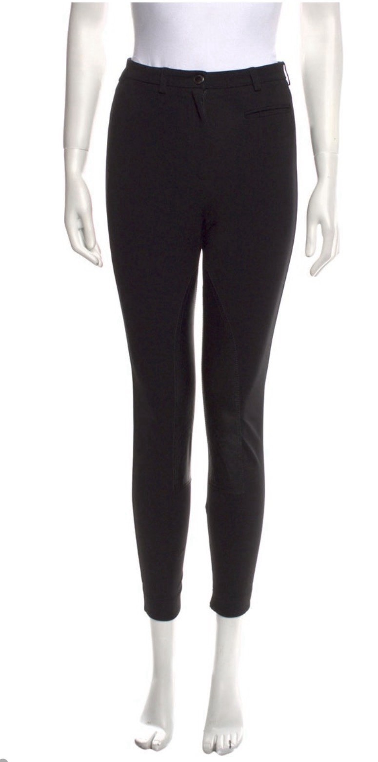 Burberry Authentic Solid Black Lamb Leather High … - image 1