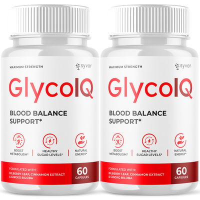 #ad #ad 2 Pack Glyco IQ Advanced Blood Health Support Supplement GlycoIQ 120 Capsules $29.95