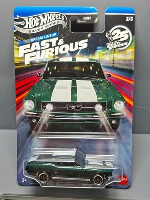 Hot Wheels Fast & Furious Dream Lineup 1967 Custom Mustang (CP20) - Photo 1/4