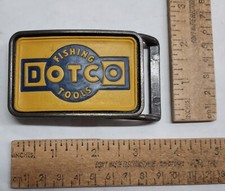 DOTCO FISHING TOOLS - belt BUCKLE - listing 7435